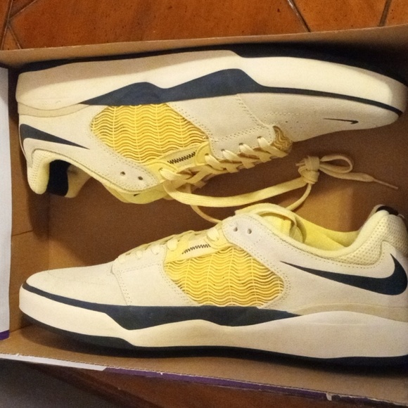 Nike SB ISHOD Size 13 Lemon Wash/Black Lemon Drop. NEW. - Picture 7 of 7